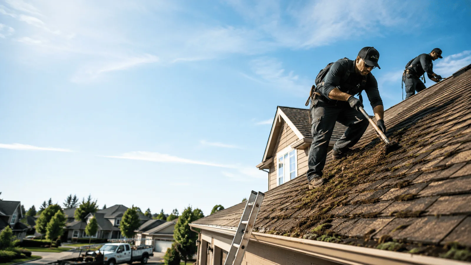 Roof Moss Removal in Lagro, IN near me